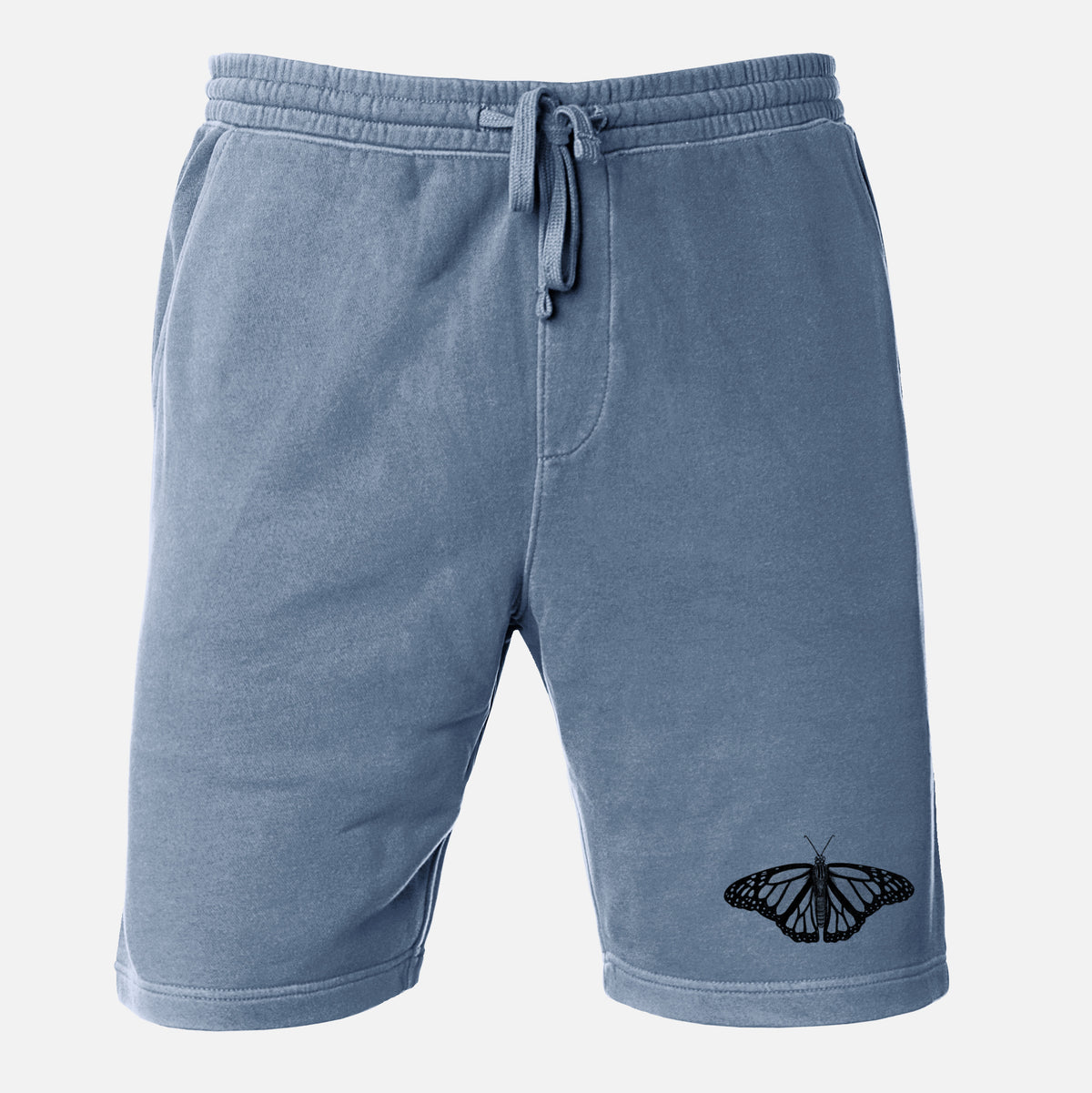 Danaus plexippus - Monarch Butterfly - Unisex Pigment Dyed Shorts