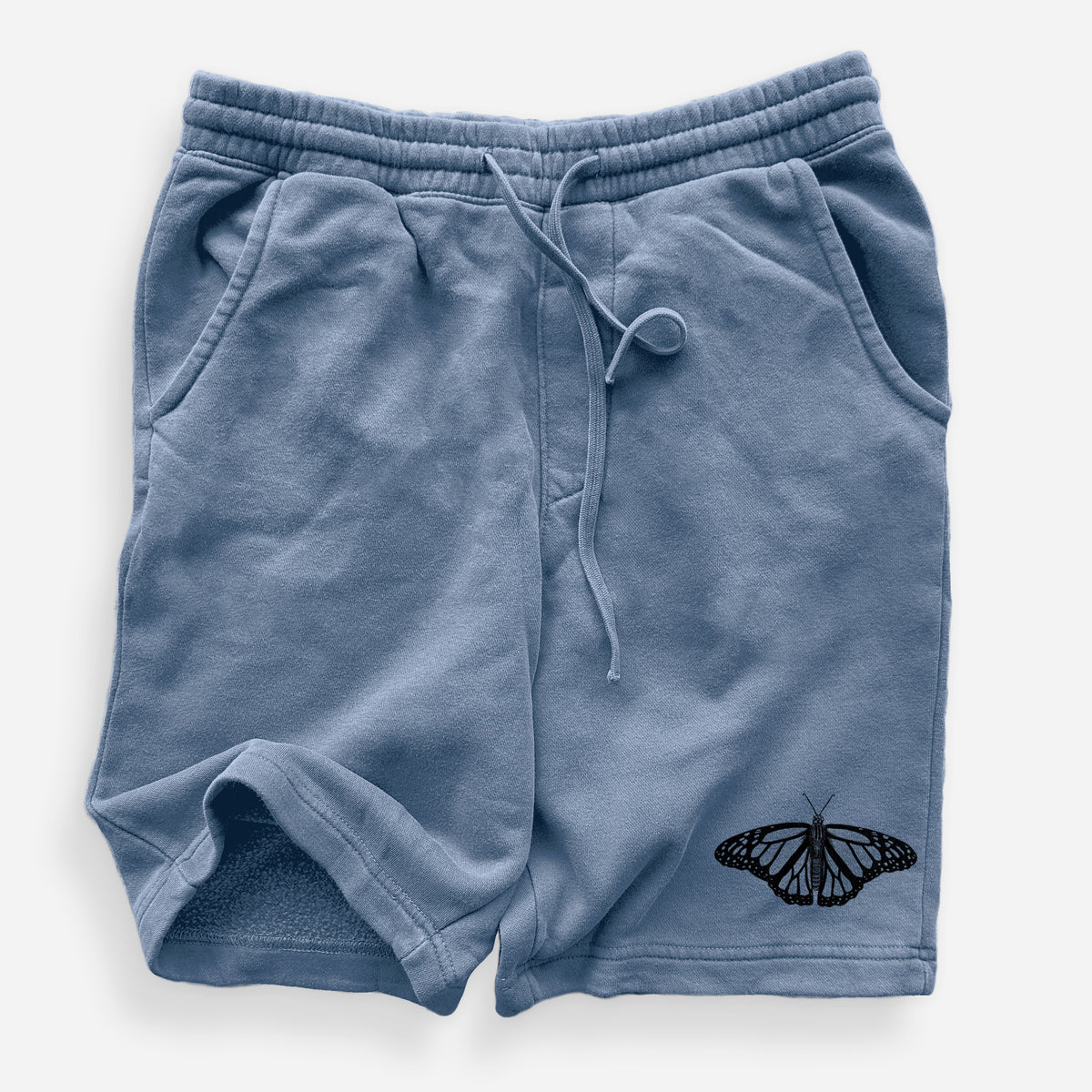 Danaus plexippus - Monarch Butterfly - Unisex Pigment Dyed Shorts