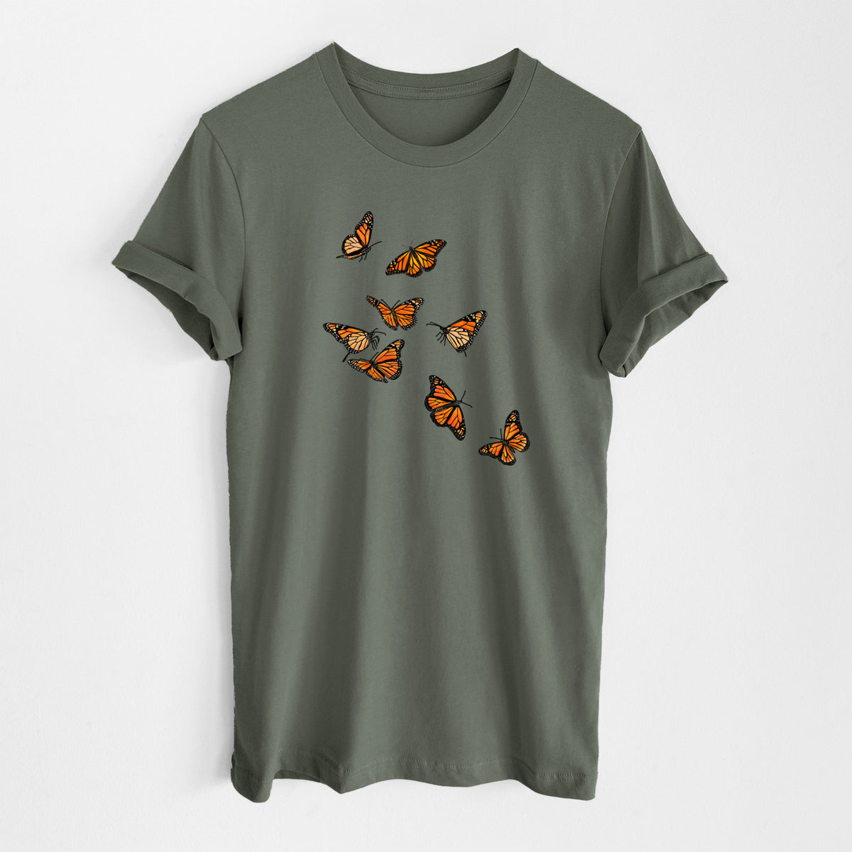 Monarch Migration - Lightweight 100% Cotton Unisex Crewneck