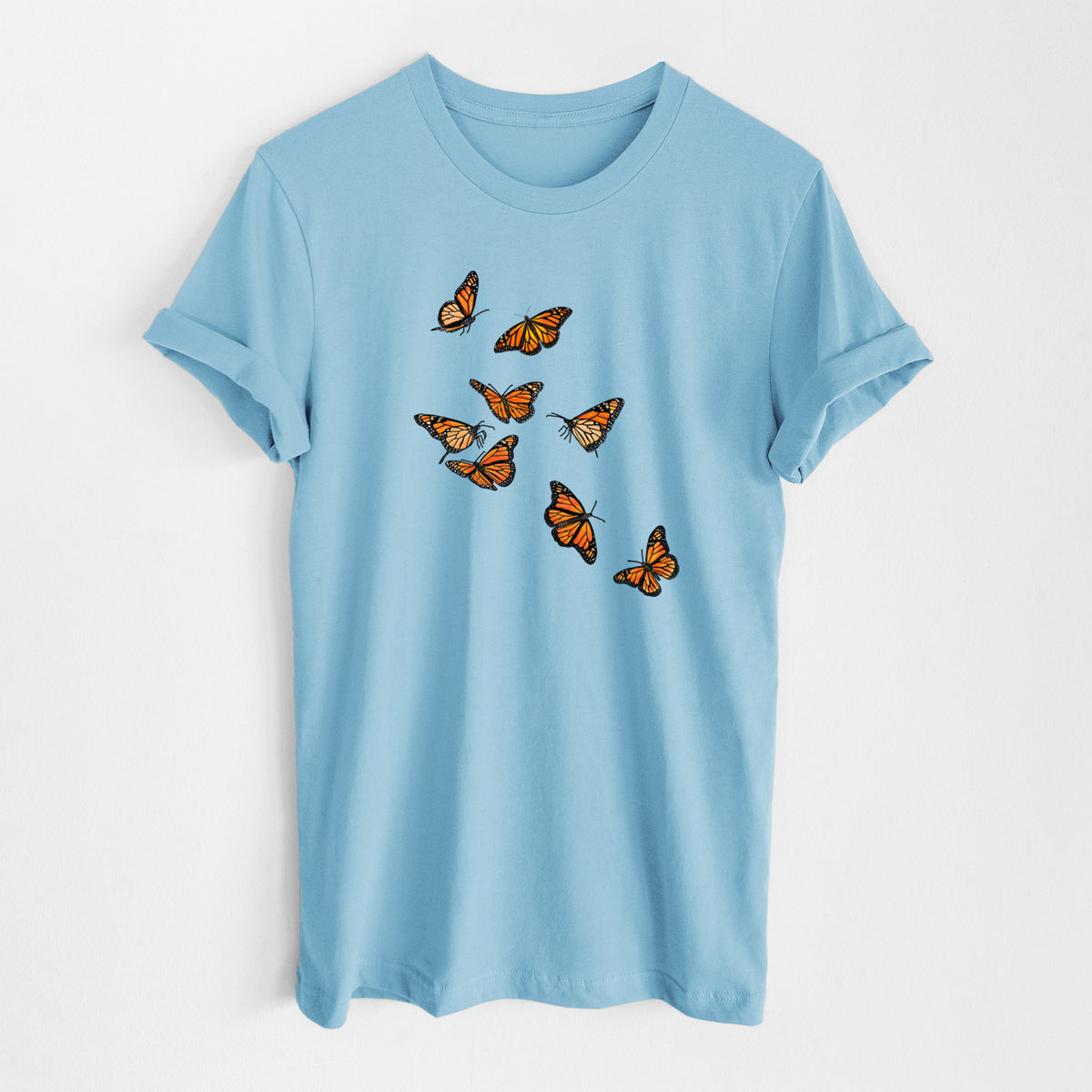 Monarch Migration - Lightweight 100% Cotton Unisex Crewneck