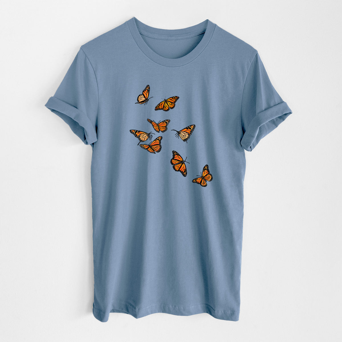 Monarch Migration - Lightweight 100% Cotton Unisex Crewneck