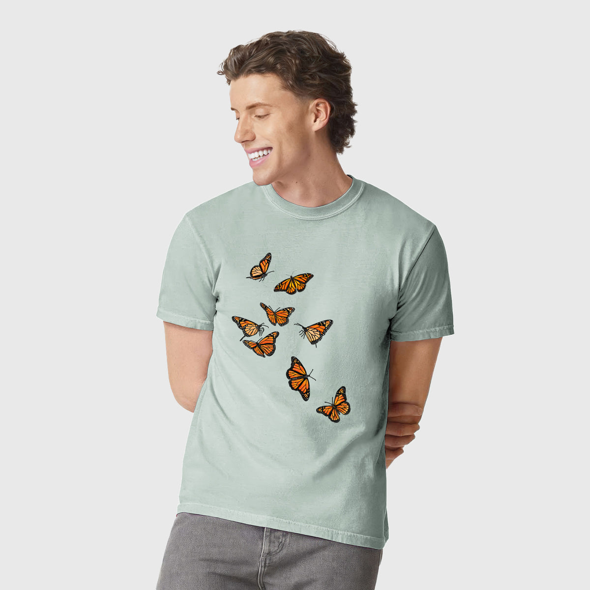 Monarch Migration - Unisex Comfort Colors Garment-Dyed Heavyweight T-shirt