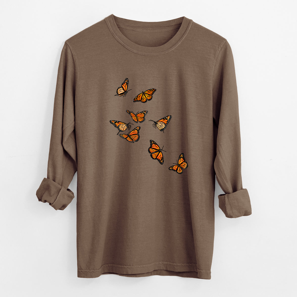 Monarch Migration - Unisex Comfort Colors 100% Cotton Long Sleeve