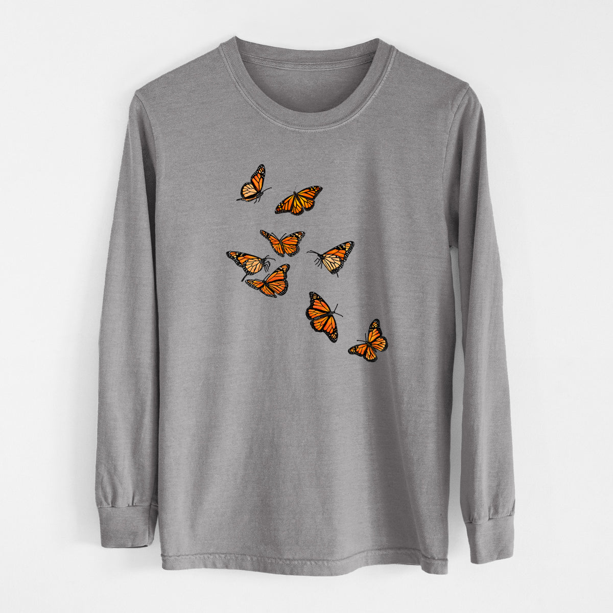 Monarch Migration - Unisex Comfort Colors 100% Cotton Long Sleeve