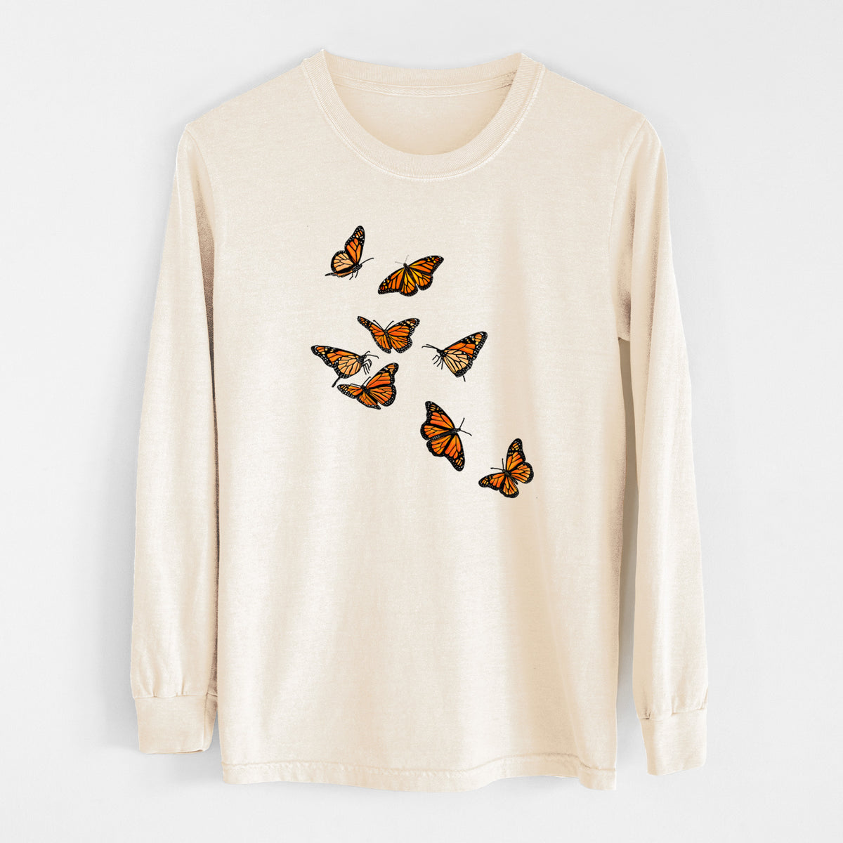 Monarch Migration - Unisex Comfort Colors 100% Cotton Long Sleeve