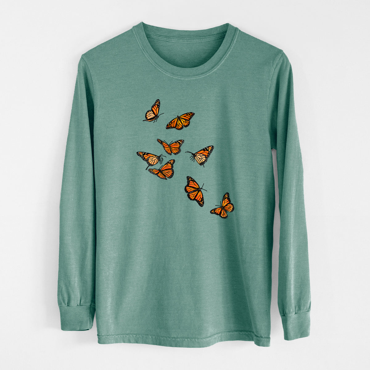 Monarch Migration - Unisex Comfort Colors 100% Cotton Long Sleeve