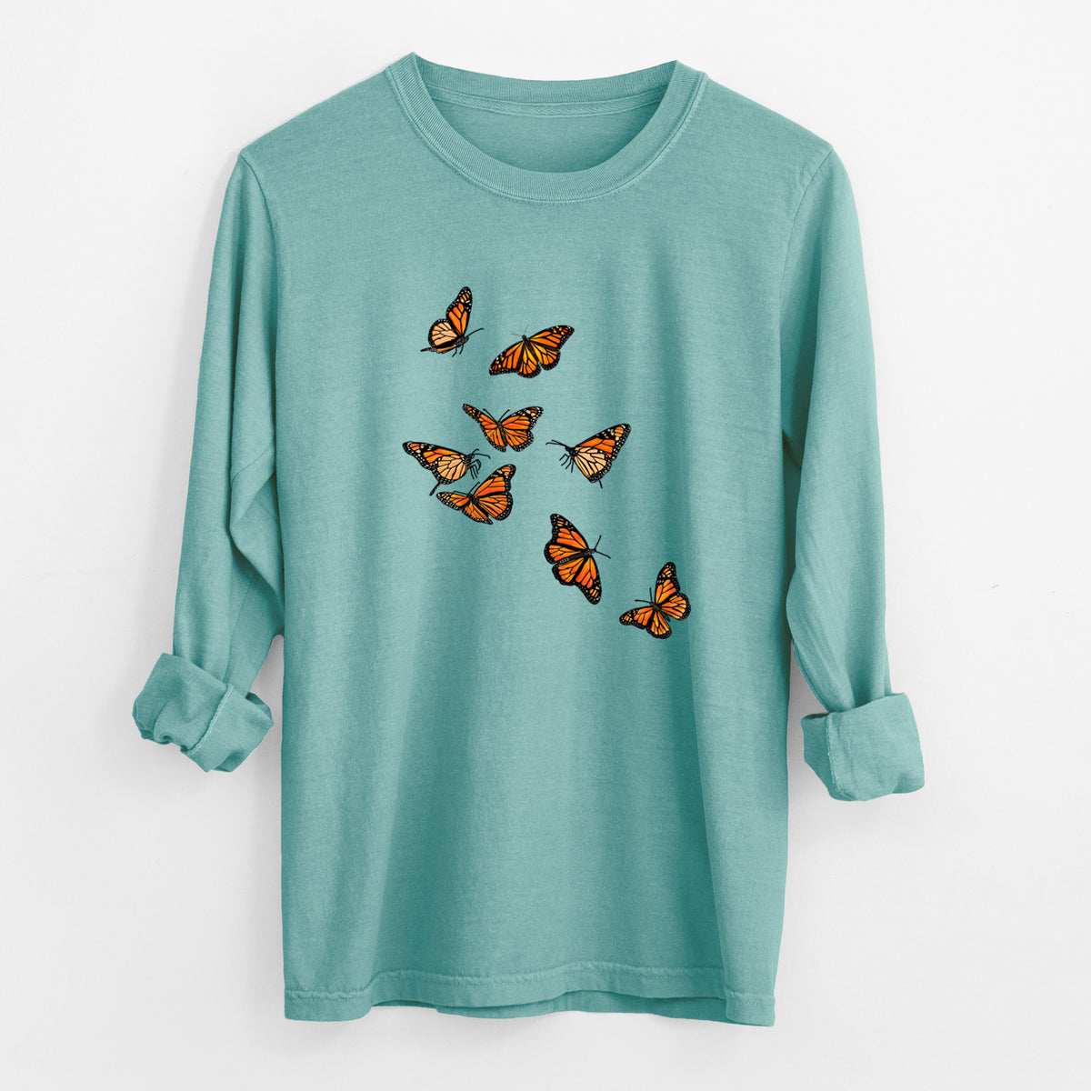 Monarch Migration - Unisex Comfort Colors 100% Cotton Long Sleeve