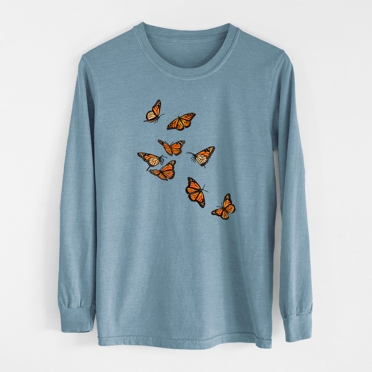Monarch Migration - Unisex Comfort Colors 100% Cotton Long Sleeve