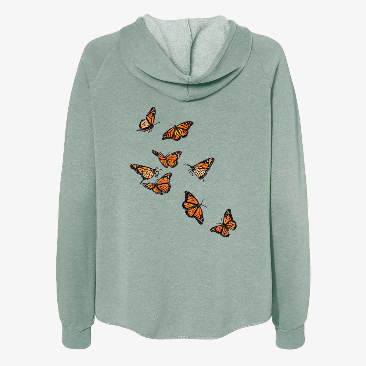 Monarch Migration - Women's Cali Wave Zip-Up Sweatshirt