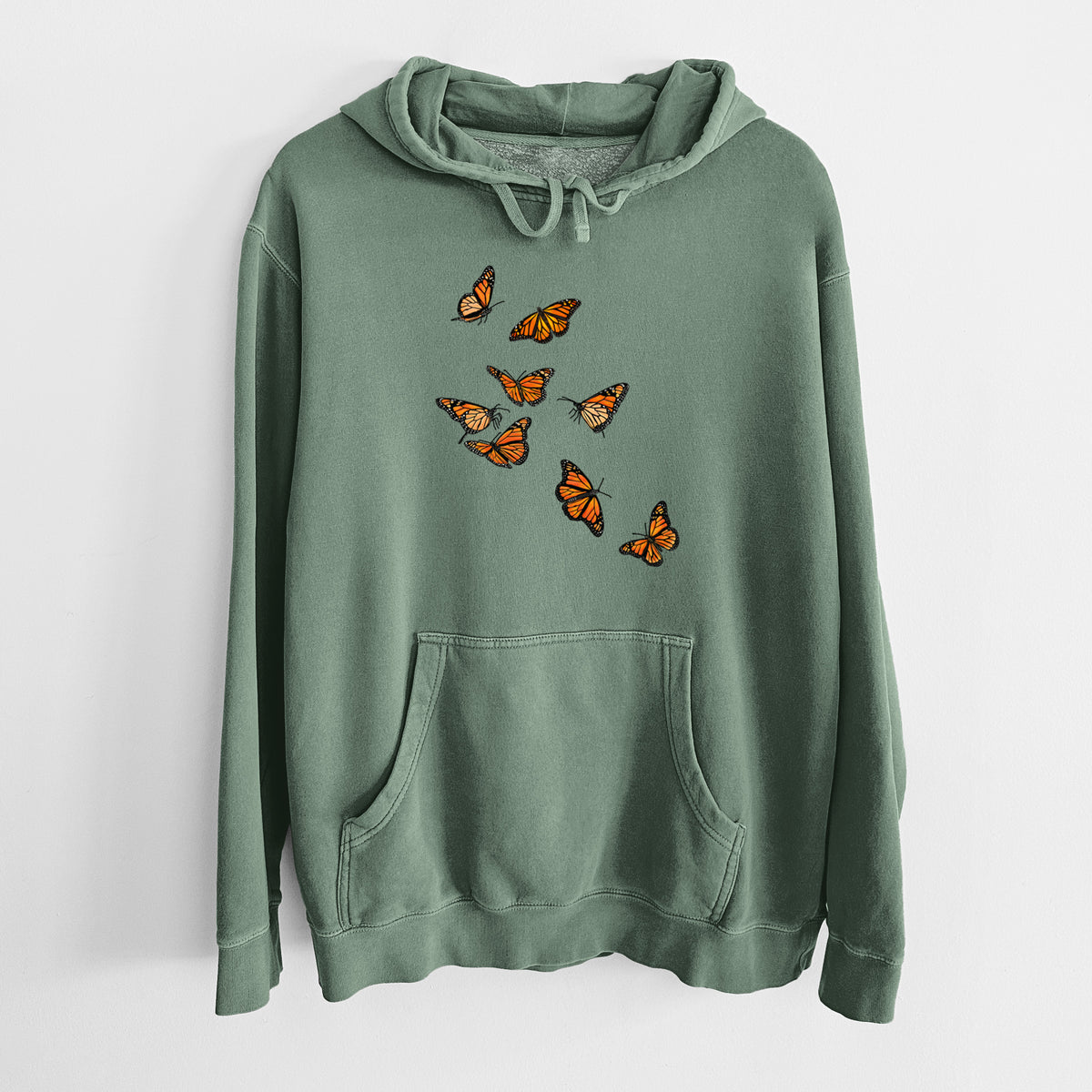 Monarch Migration - Unisex Pigment Dyed Hoodie