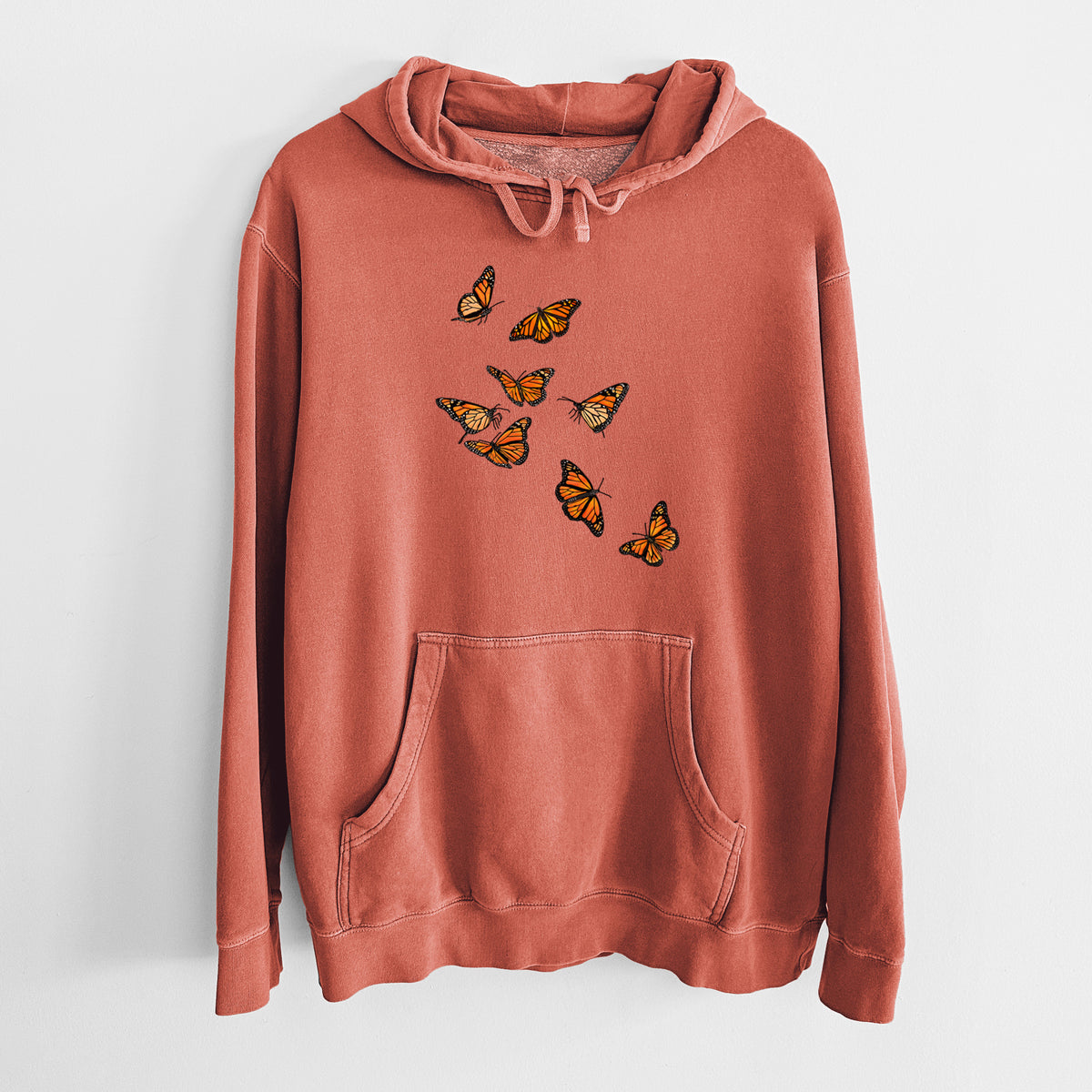 Monarch Migration - Unisex Pigment Dyed Hoodie