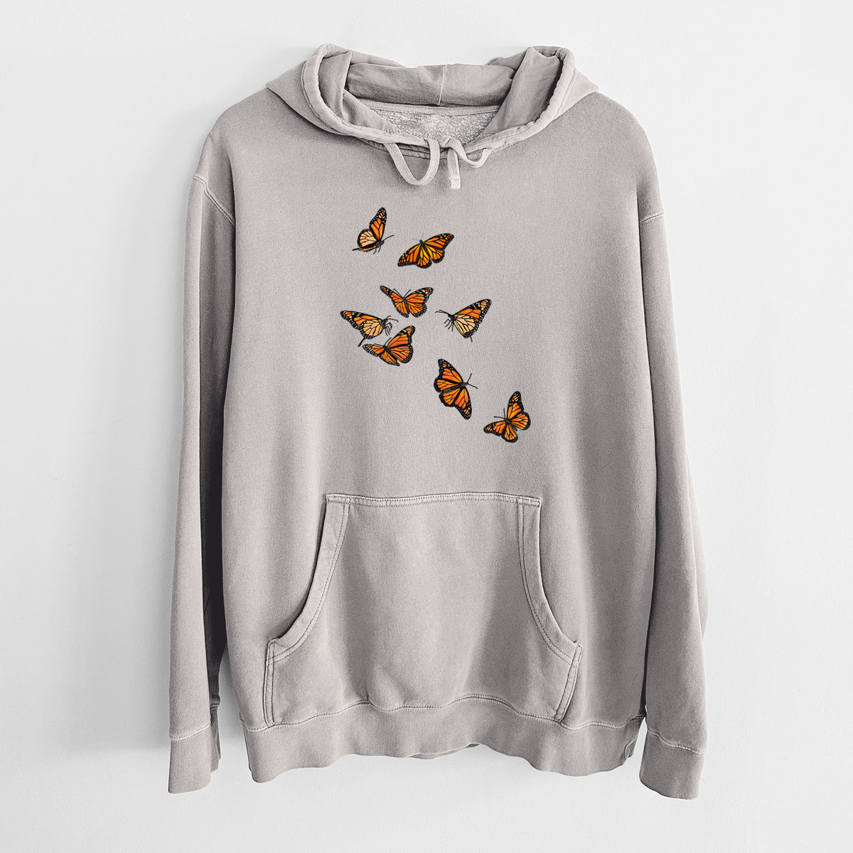 Monarch Migration - Unisex Pigment Dyed Hoodie