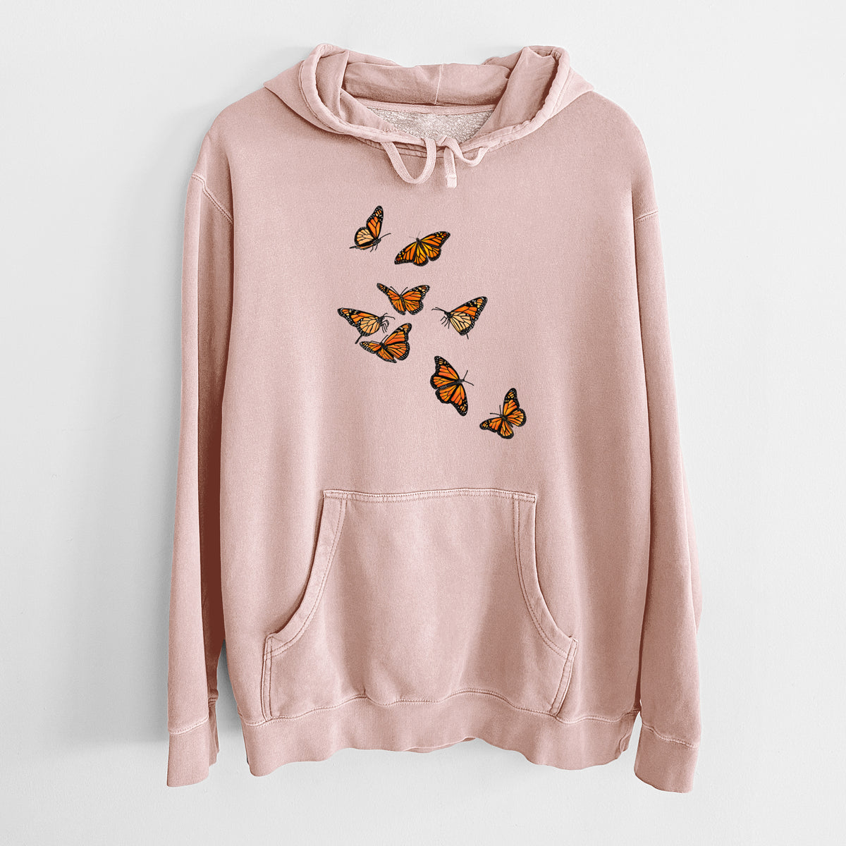 Monarch Migration - Unisex Pigment Dyed Hoodie