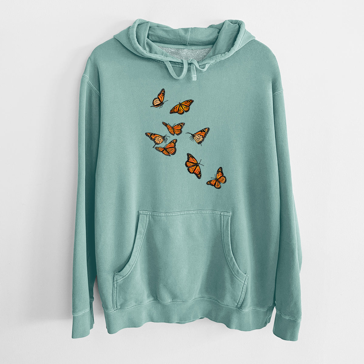 Monarch Migration - Unisex Pigment Dyed Hoodie