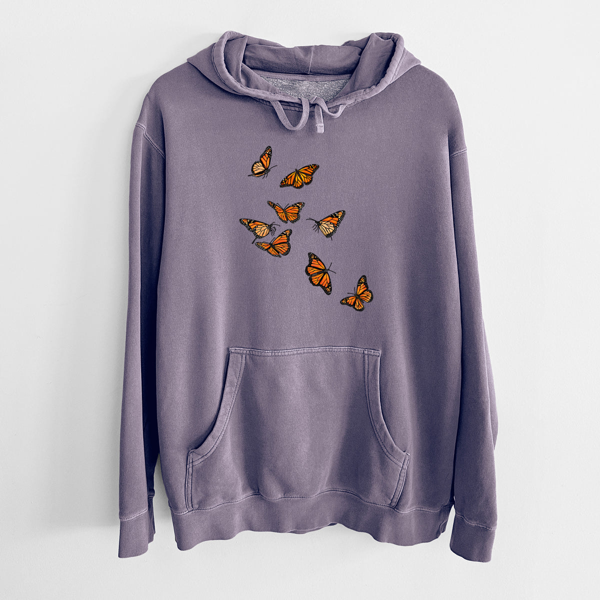 Monarch Migration - Unisex Pigment Dyed Hoodie