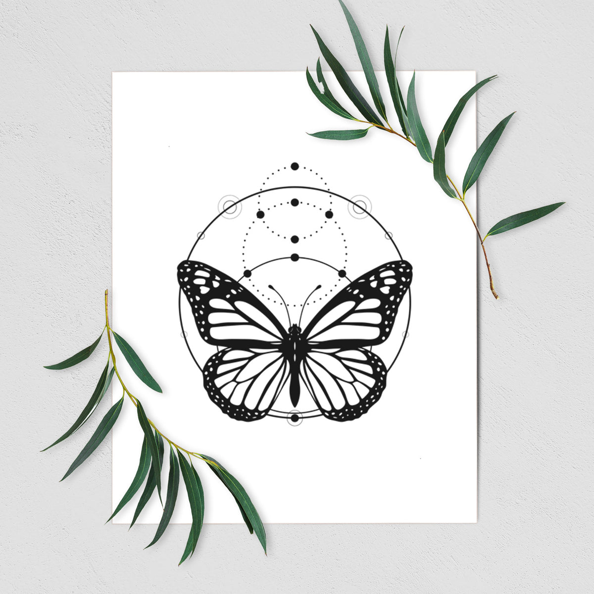 Monarch Symmetry - Fine Art Print