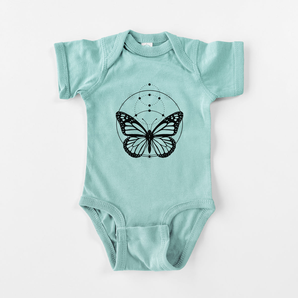 Monarch Symmetry - Baby Fine Jersey Bodysuit