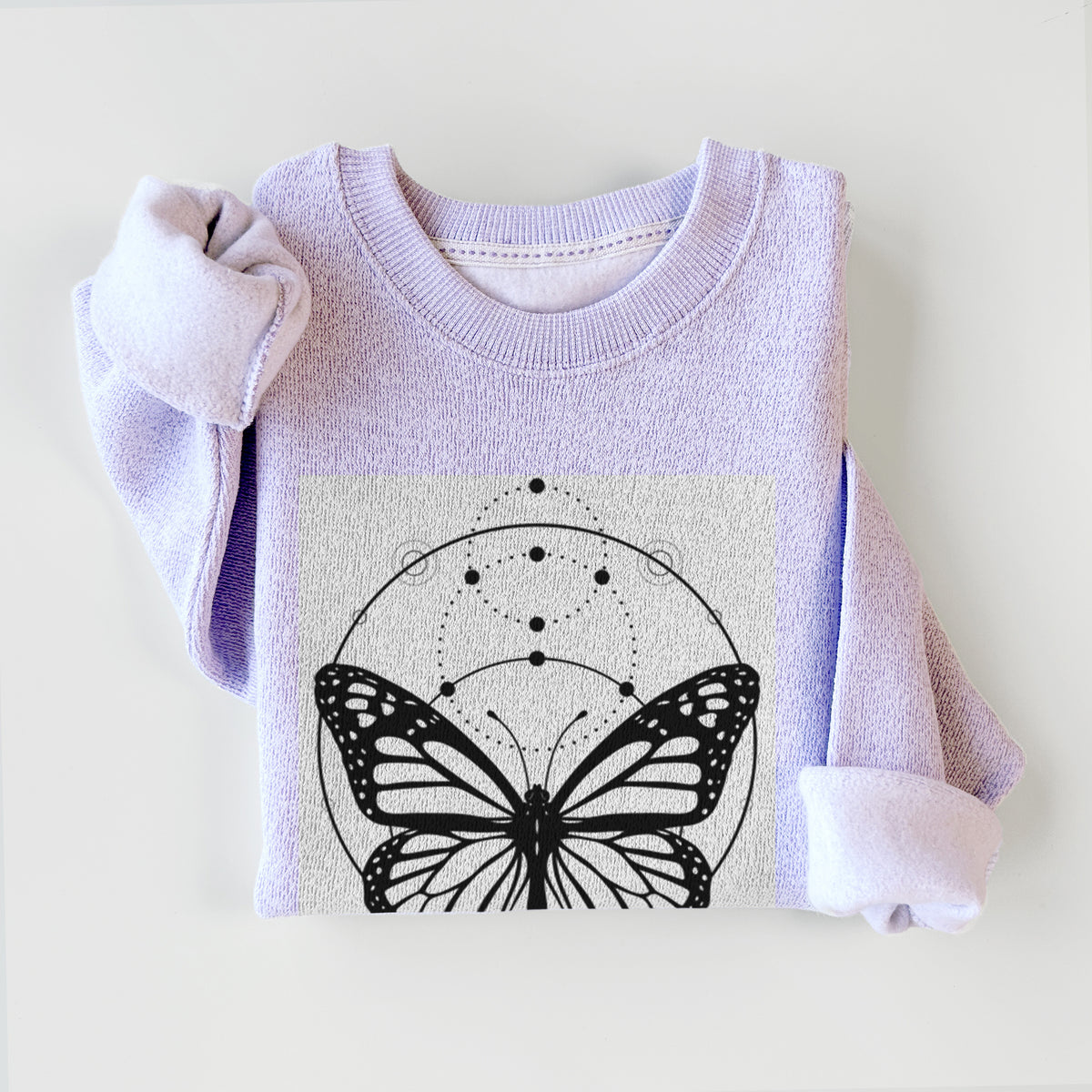 Monarch Symmetry - Knit Sweatshirt