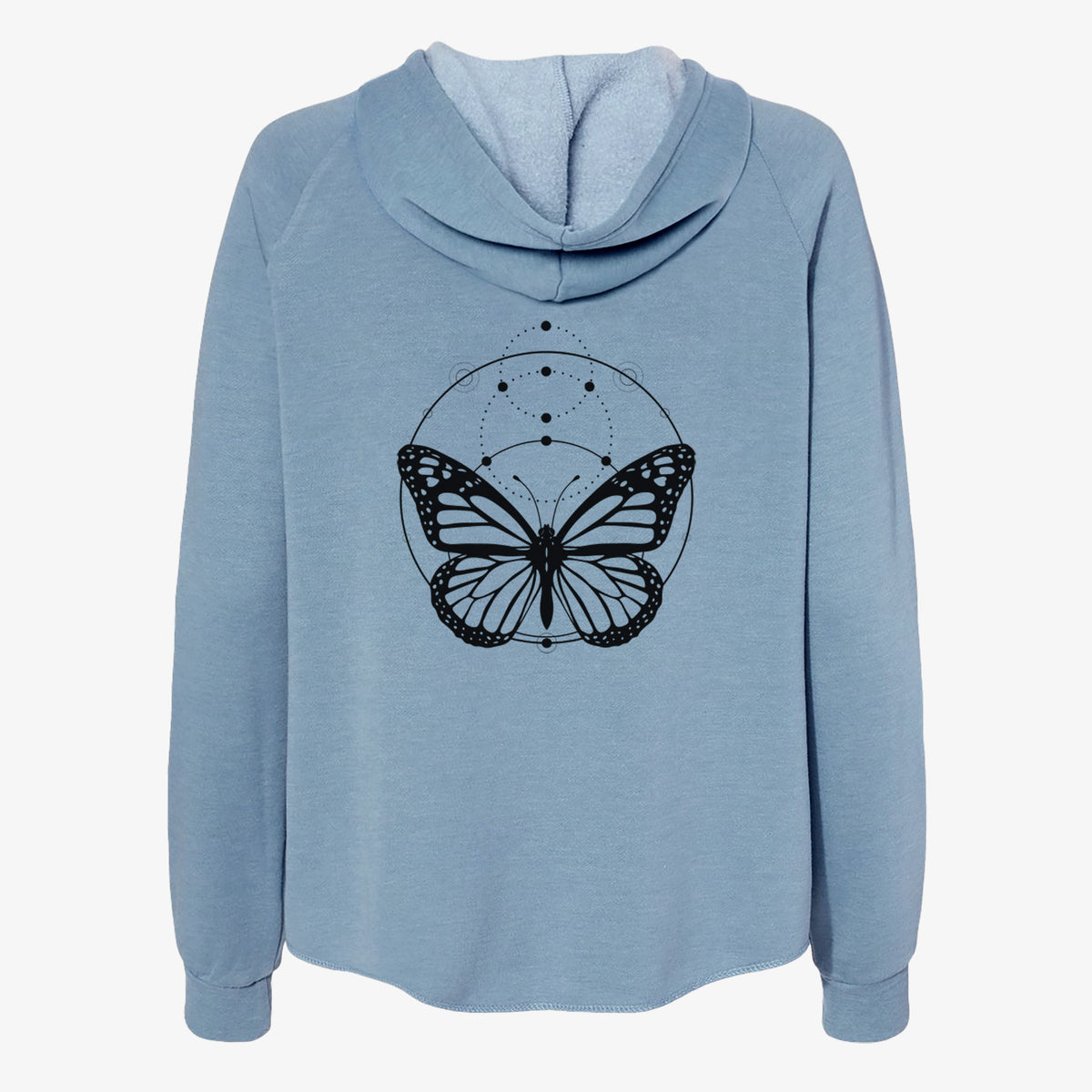 Monarch Symmetry - Women's Cali Wave Zip-Up Sweatshirt