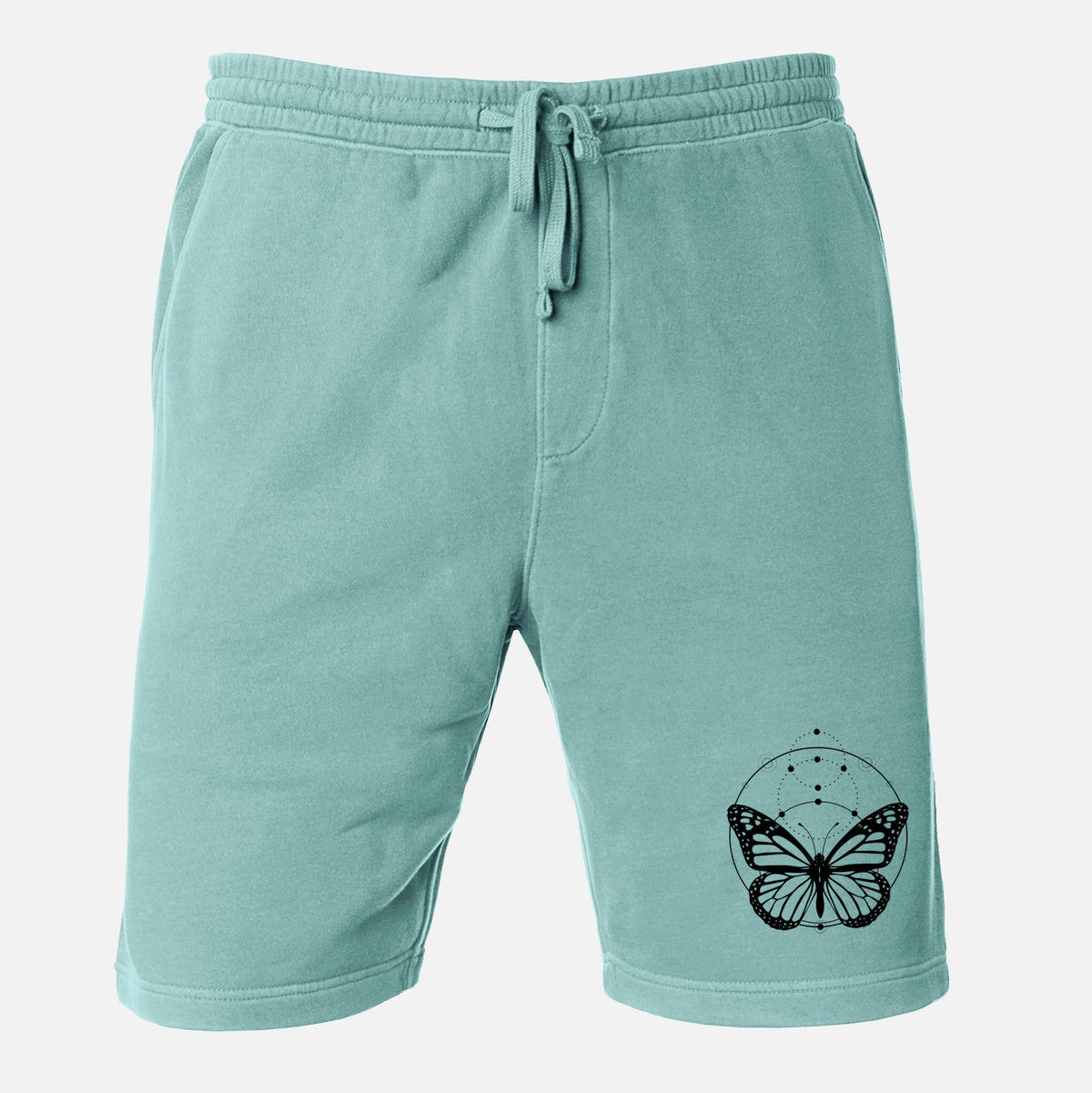 Monarch Symmetry - Unisex Pigment Dyed Shorts