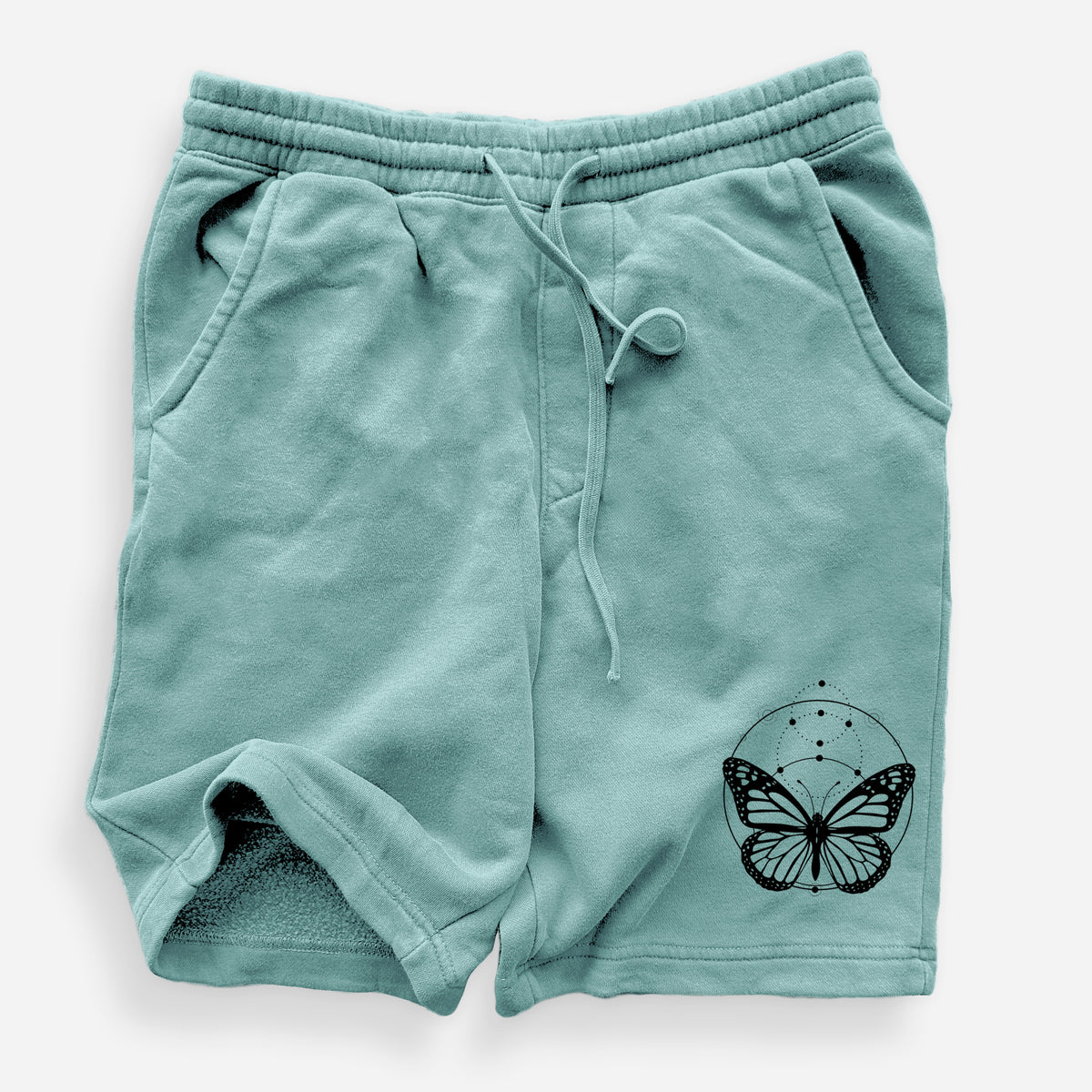 Monarch Symmetry - Unisex Pigment Dyed Shorts