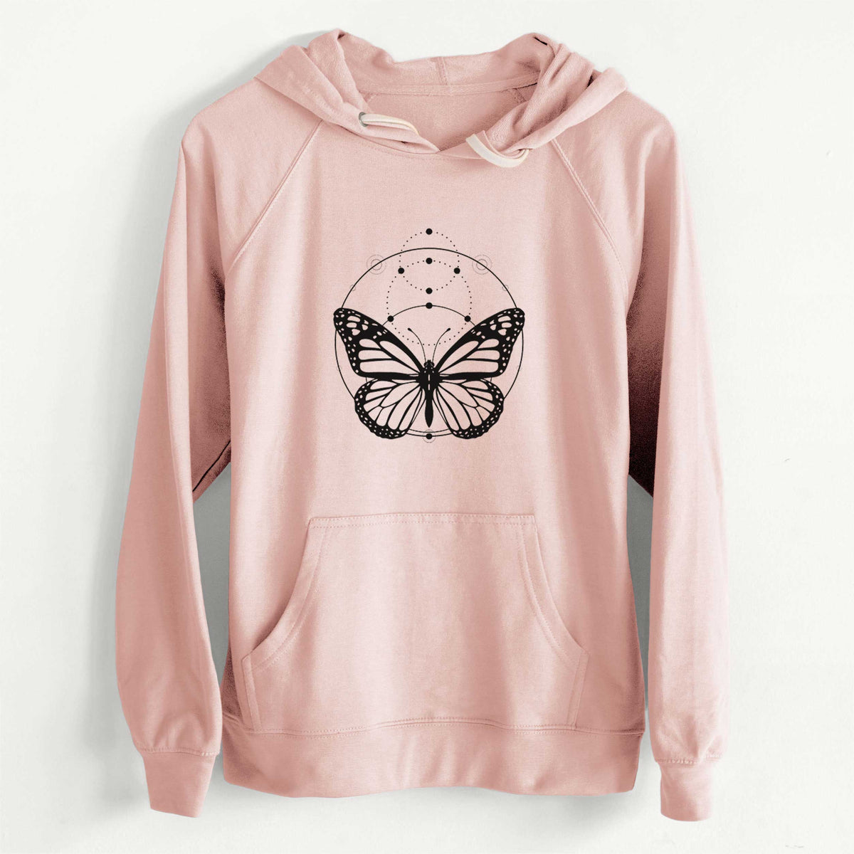 CLEARANCE - Monarch Symmetry  - Unisex Slim Fit Loopback Terry Hoodie