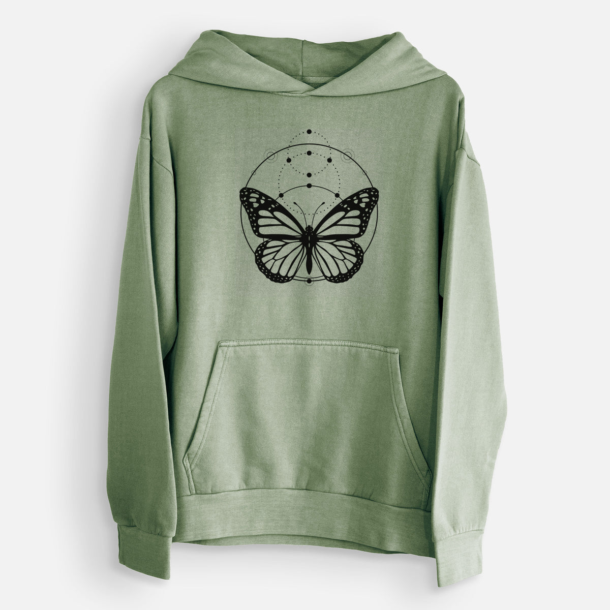 Monarch Symmetry  - Urban Heavyweight Hoodie