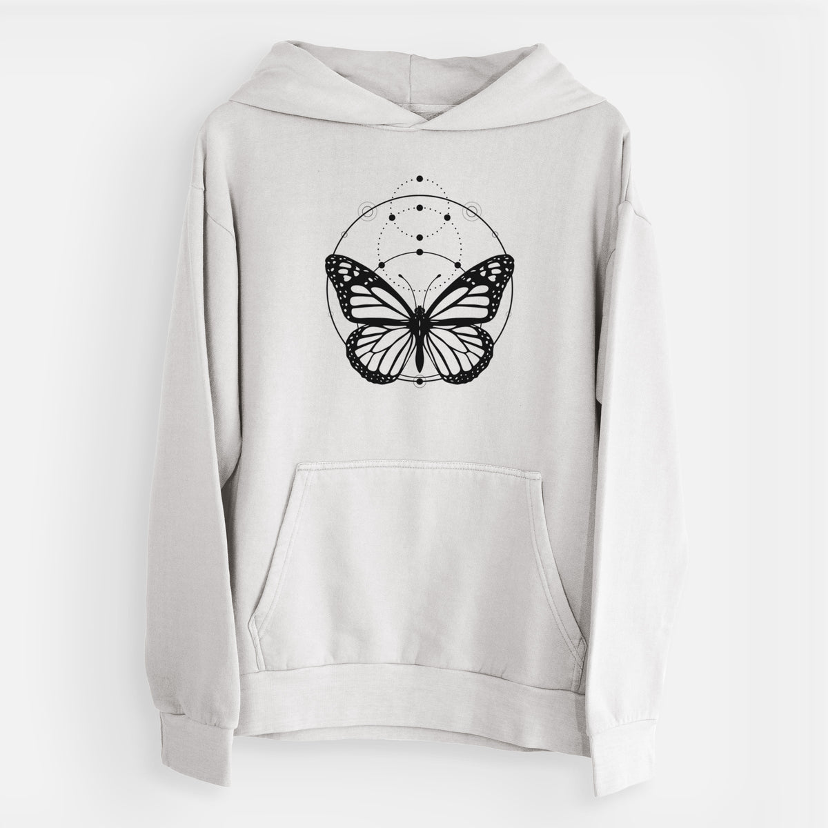 Monarch Symmetry  - Urban Heavyweight Hoodie