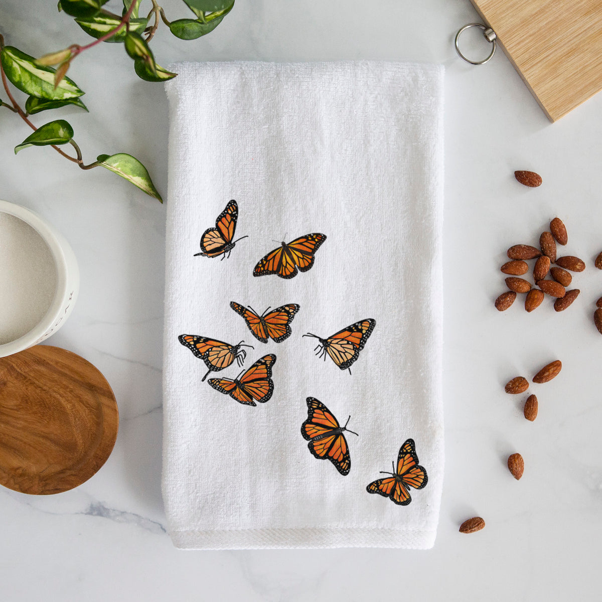Monarch Migration - Premium Hand Towel
