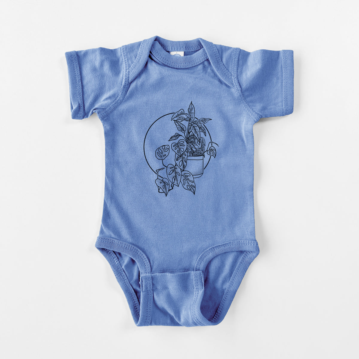 Monstera Adansonii - Baby Fine Jersey Bodysuit