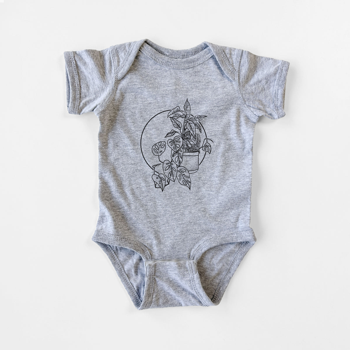 Monstera Adansonii - Baby Fine Jersey Bodysuit