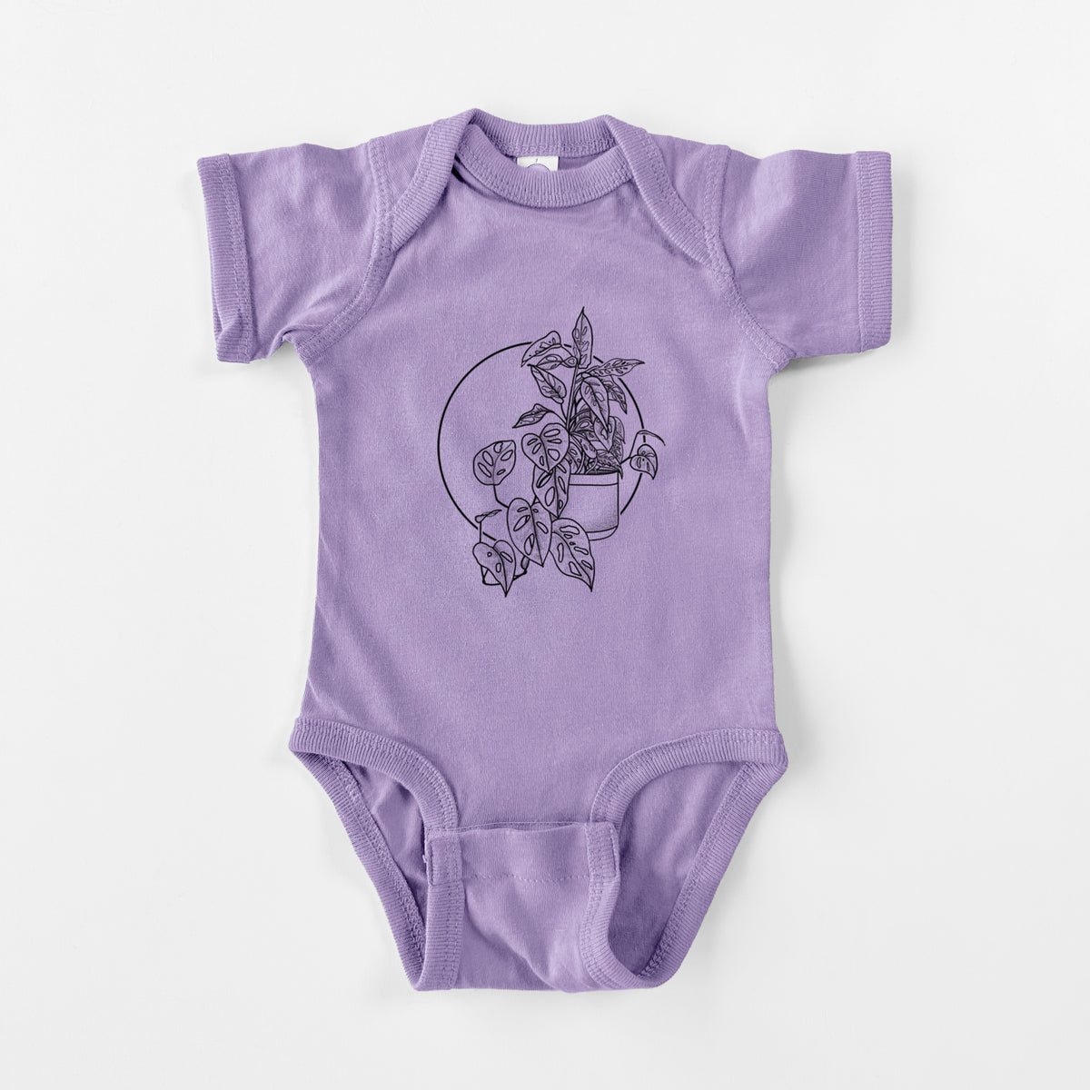 Monstera Adansonii - Baby Fine Jersey Bodysuit