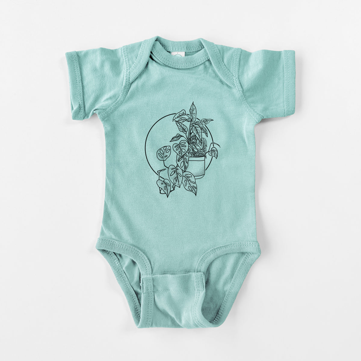 Monstera Adansonii - Baby Fine Jersey Bodysuit