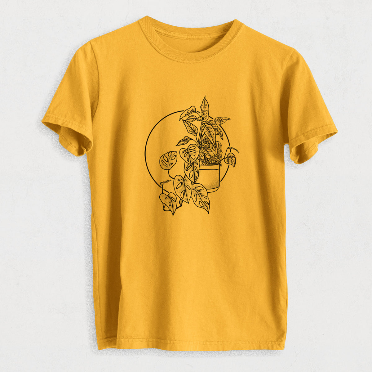 Monstera Adansonii - Heavyweight Men&#39;s 100% Organic Cotton Tee