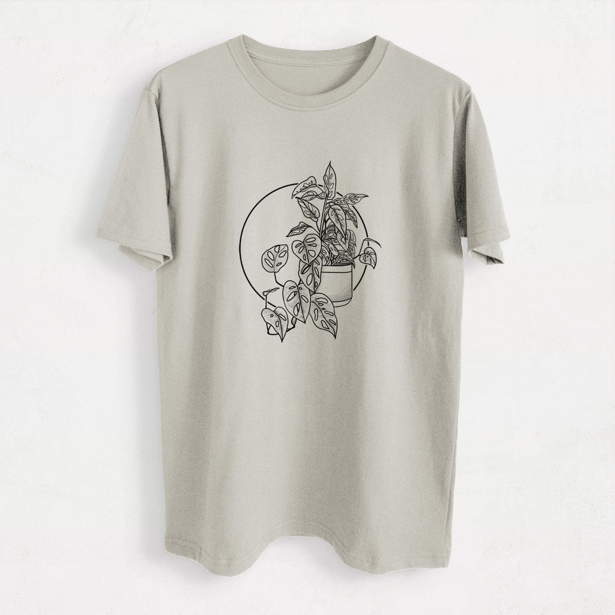 Monstera Adansonii - Heavyweight Men&#39;s 100% Organic Cotton Tee