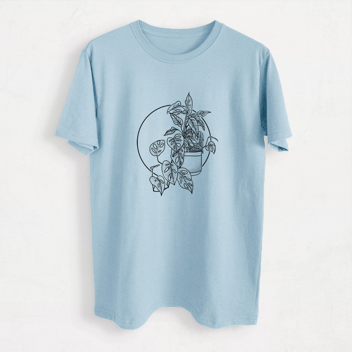 Monstera Adansonii - Heavyweight Men&#39;s 100% Organic Cotton Tee