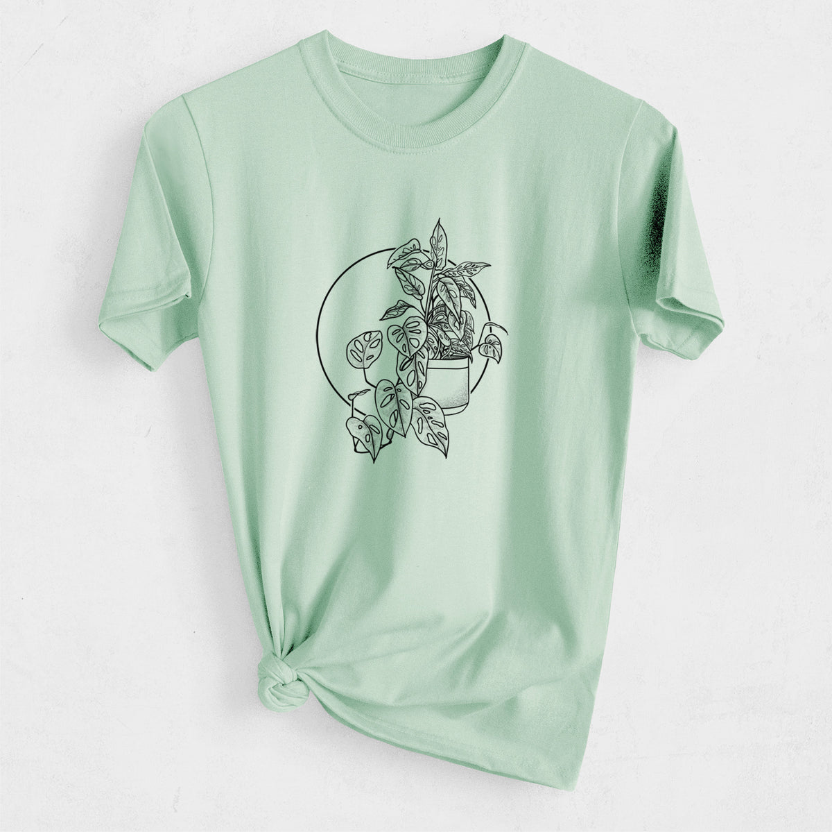 Monstera Adansonii - Heavyweight Men&#39;s 100% Organic Cotton Tee
