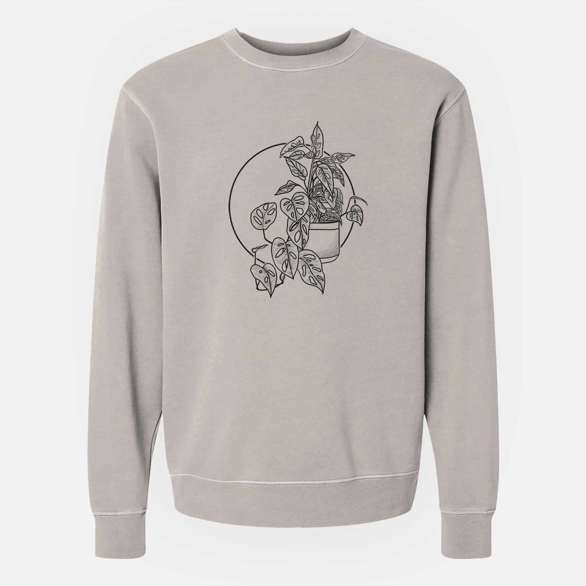 Monstera Adansonii - Unisex Pigment Dyed Crew Sweatshirt