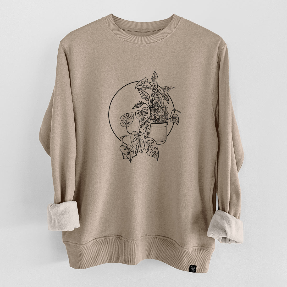 Monstera Adansonii  - Unisex Reclaimed Crewneck Sweatshirt