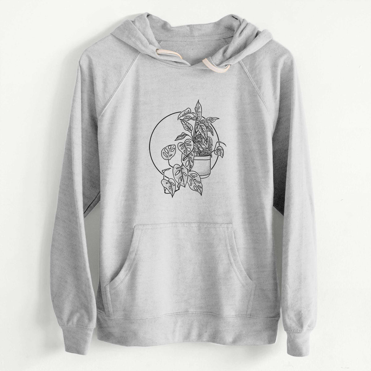 CLEARANCE - Monstera Adansonii  - Unisex Slim Fit Loopback Terry Hoodie