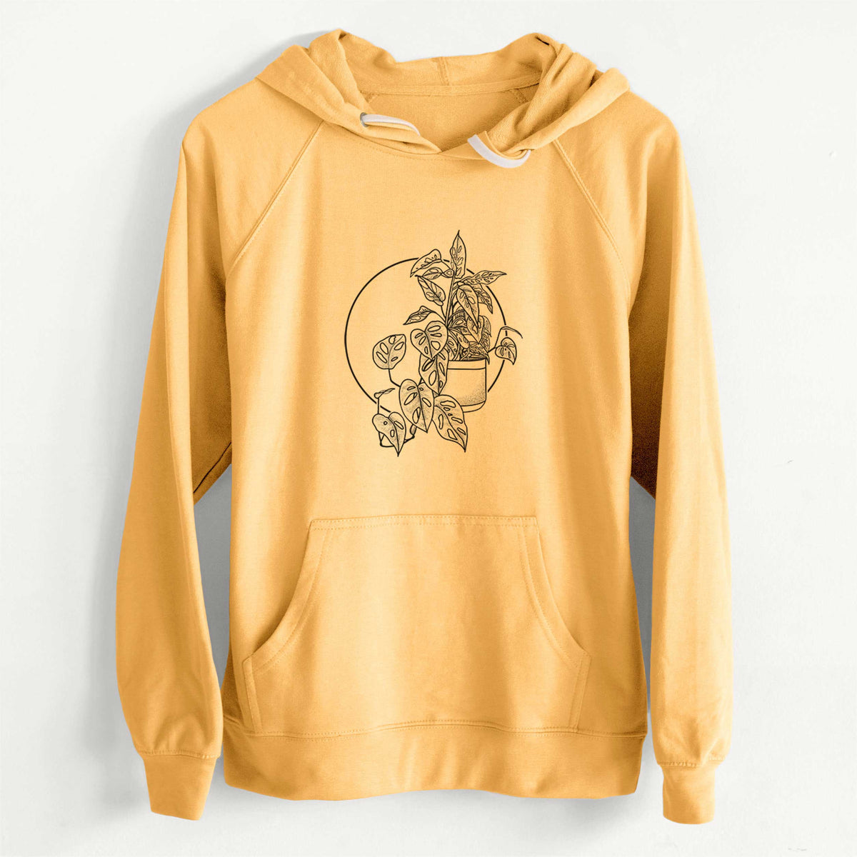 CLEARANCE - Monstera Adansonii  - Unisex Slim Fit Loopback Terry Hoodie