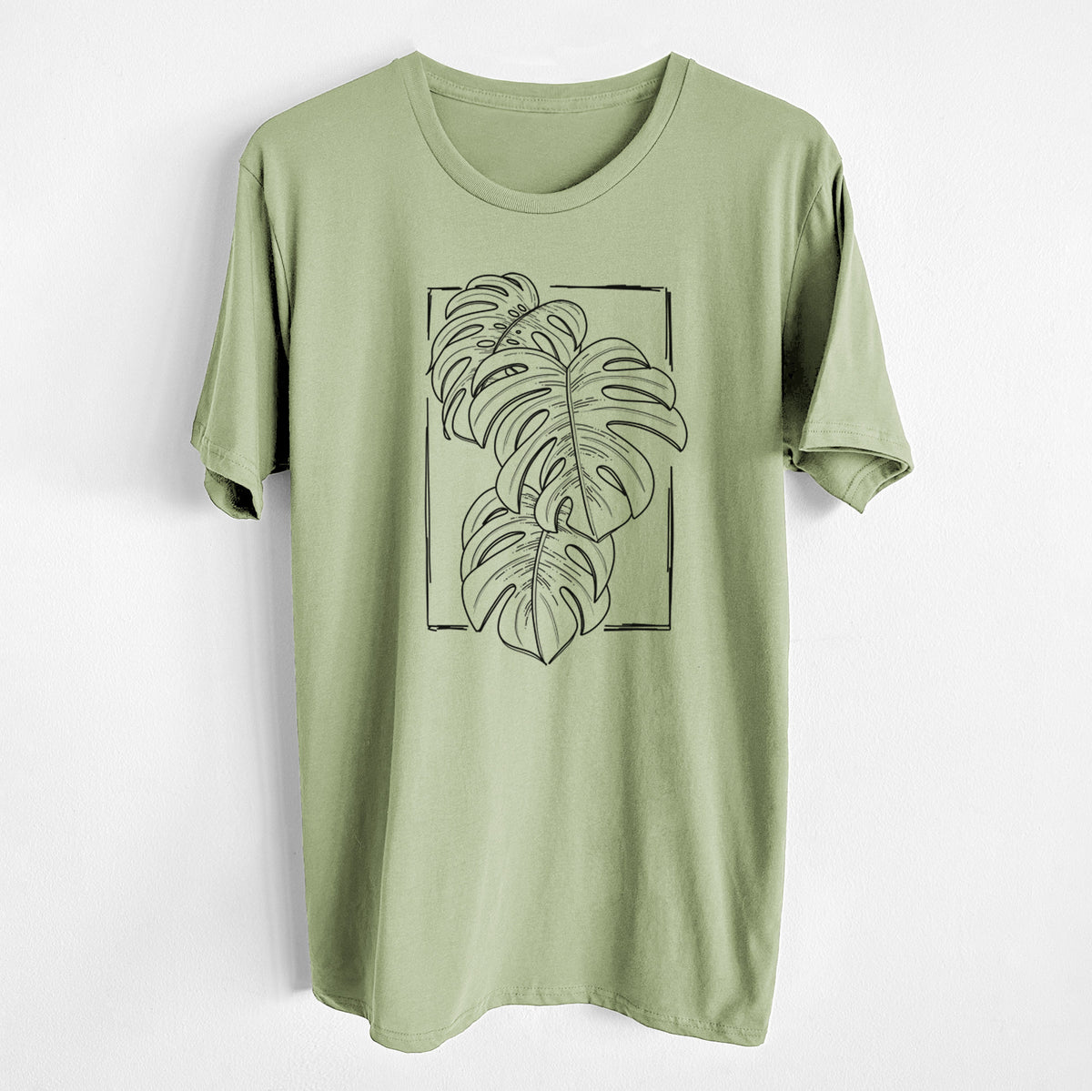 CLOSEOUT - Monstera Deliciosa - Unisex Crewneck - Made in USA - 100% Organic Cotton