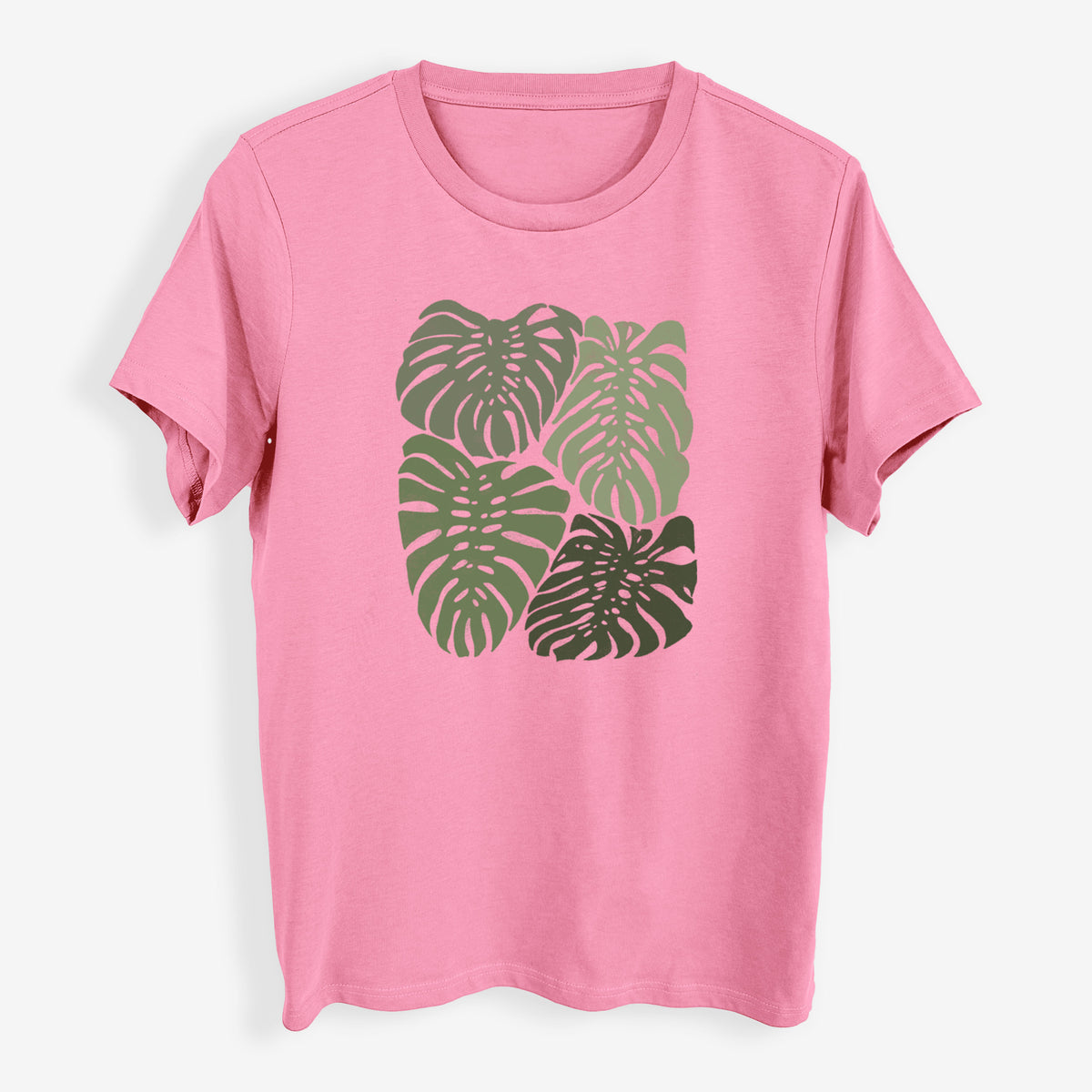 Monstera Vibes - Womens Everyday Maple Tee