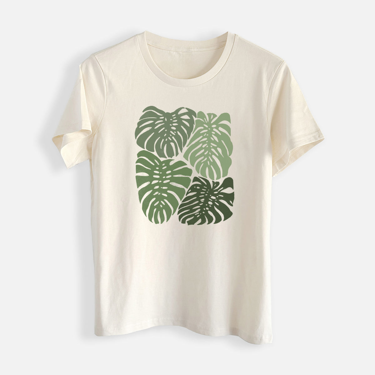 Monstera Vibes - Womens Everyday Maple Tee