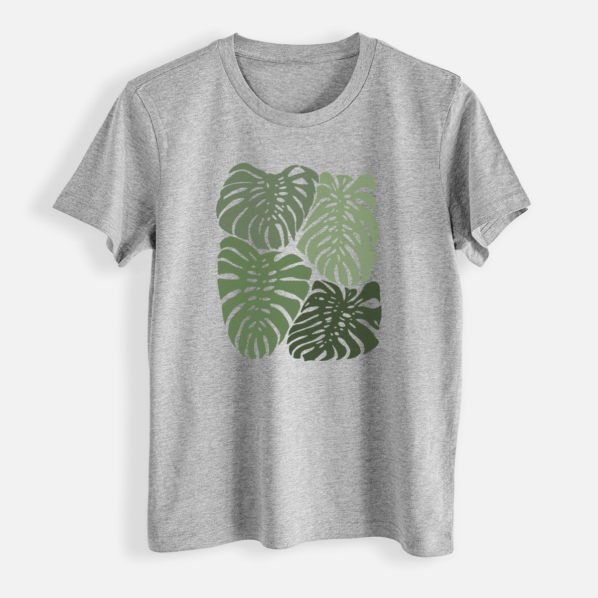 Monstera Vibes - Womens Everyday Maple Tee