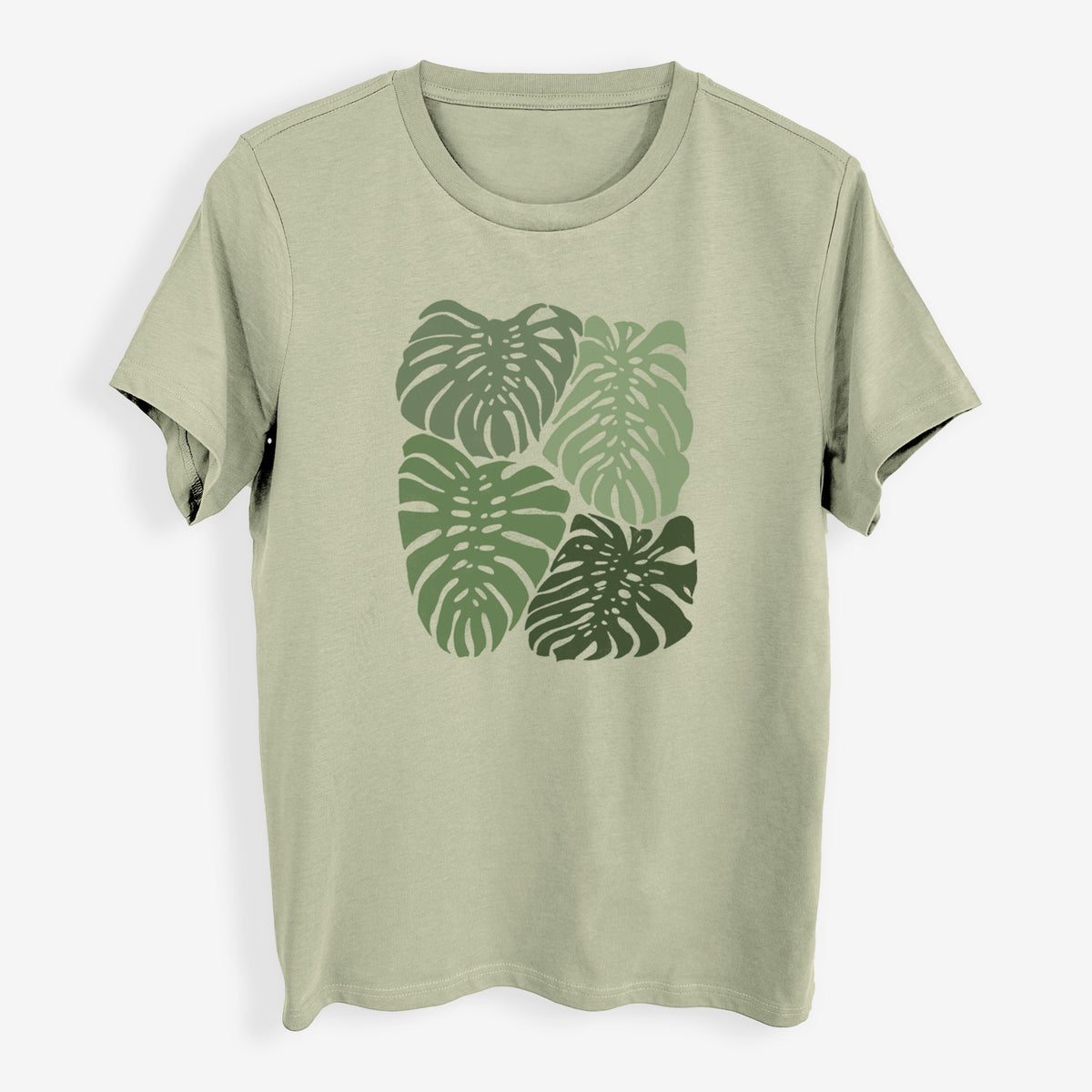 Monstera Vibes - Womens Everyday Maple Tee