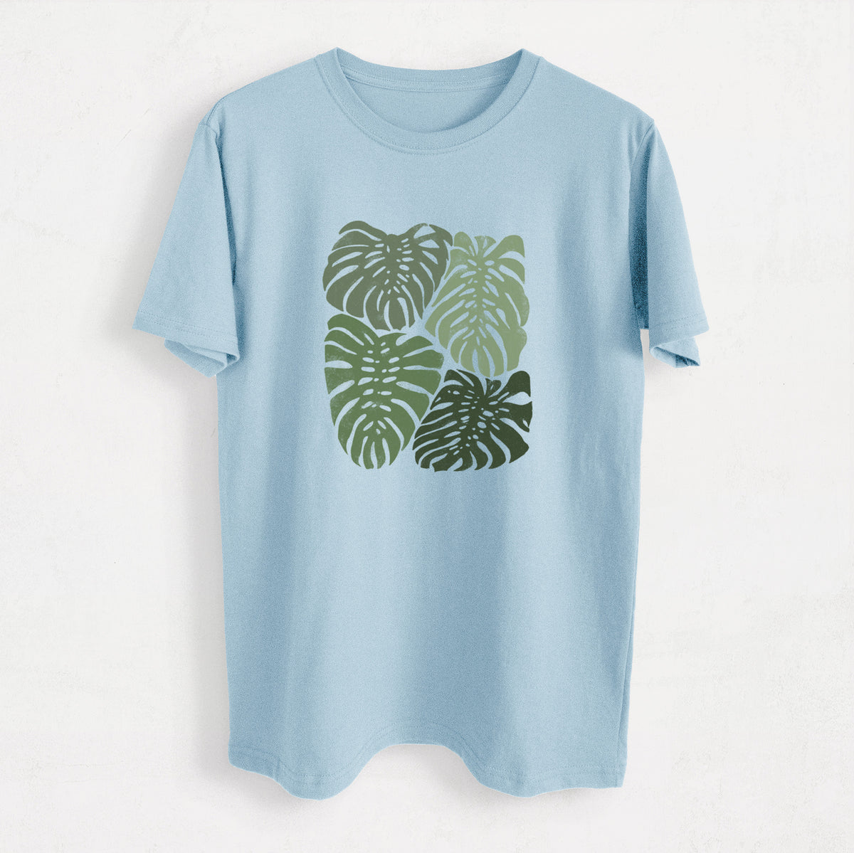 Monstera Vibes - Heavyweight Men&#39;s 100% Organic Cotton Tee