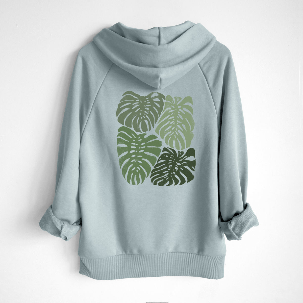 Monstera Vibes - UltraLuxe Heavyweight French Terry Hoodie