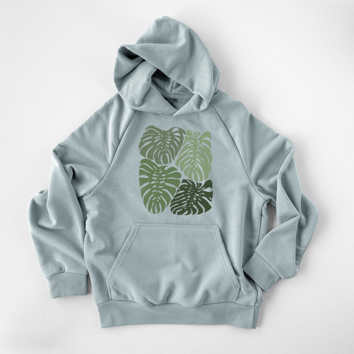 Monstera Vibes - UltraLuxe Heavyweight French Terry Hoodie