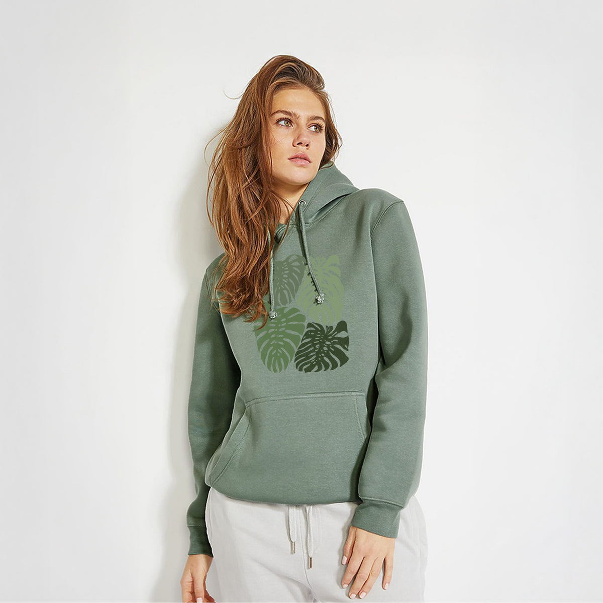 Monstera Vibes - Heavyweight Fleece Hoodie